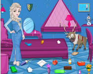 Clean a house with Frozen Elsa Takarts jtkok ingyen
